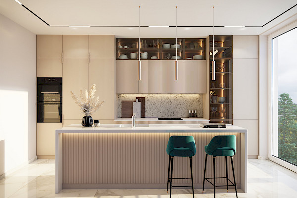 B104 bordázott bútorajtó és A33/R3 bútorajtó